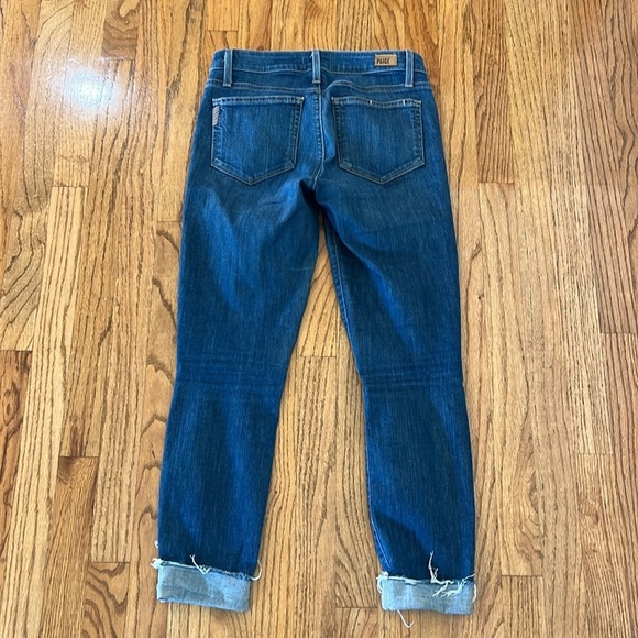 Paige verdugo ankle size 26 women's jeans raw edge - Picture 7 of 9